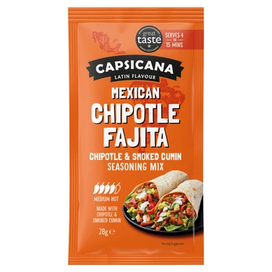 Capsicana Mexican Chipotle Fajita Seasoning Mix 28G