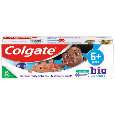 Colgate Big Kids' Smiles Mint Toothpaste 6+ Years 50ml