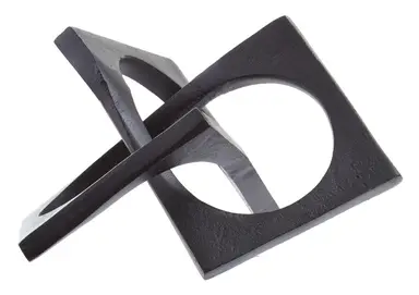 Fifty Five South Sculpture Prato Links Black