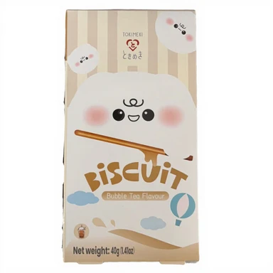 Tokimeki Koekstengels met Bubbeltheesmaak 40 g