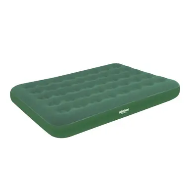 Milestone Airbed Flocked Evergreen Double