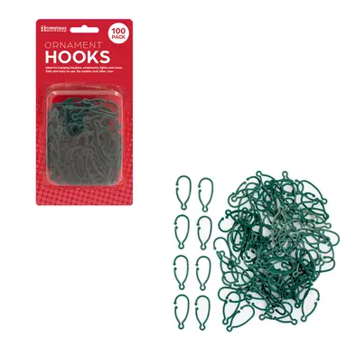 Christmas Workshop Ornament Hooks 100pcs