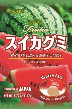 KASUGAI Watermelon Gummy 107g 