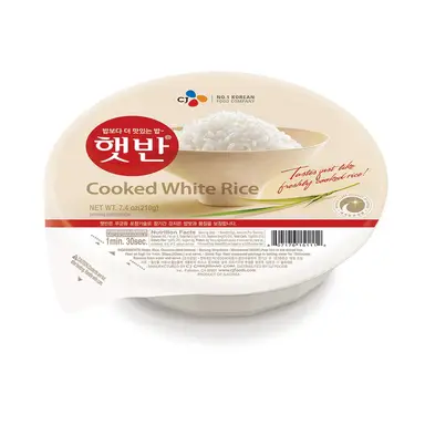 Cj Microwavable Rice (Hat-Ban) 30g