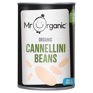 Mr Organic Organic Cannellini Beans 400g