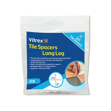 Vitrex  Long Leg Spacer 3mm (Pack 250)
