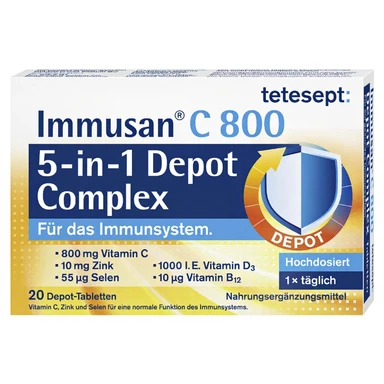 tetesept: Immusan C 800 Depot Complex Tabletten 20 Tbl