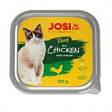 JosiCat Pastete mit Huhn 100g