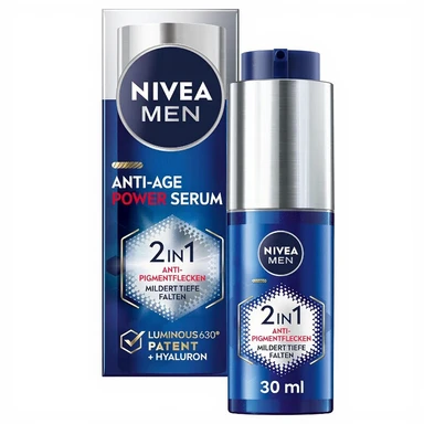 NIVEA Men Anti-Age Power Feuchtigkeitscreme 2 in 1 LSF 30 30 ml