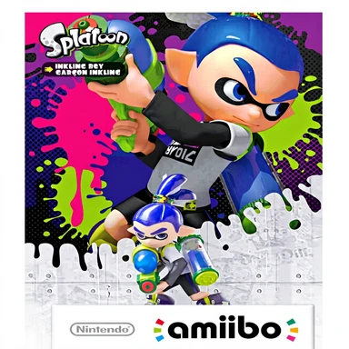 Nintendo Splatoon Amiibo Inkling Boy - nr. 89
