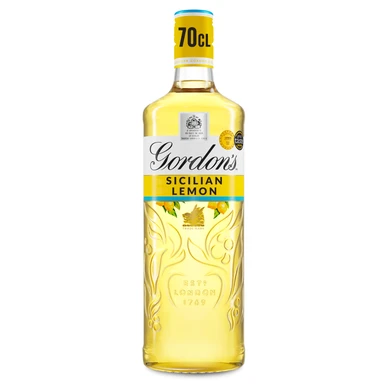 Gordon's Sicilian Lemon Distilled Flavoured gin Vol 70cl Bottle