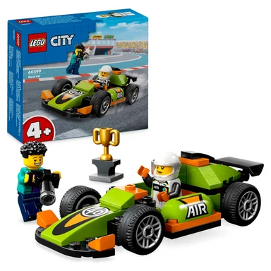 LEGO City Véhicules 60399 - Voiture de Course Verte
