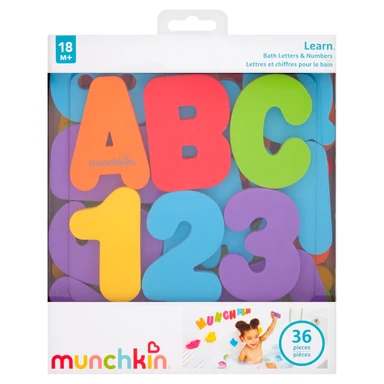 Munchkin Bath Letters & Numbers 18+ Months 36 Pieces