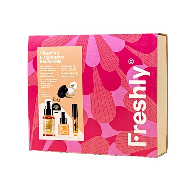 Freshly Cosmetics Cadeauset Vitamine C & Hydratatie Essentials DDLM 2025