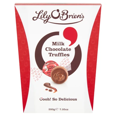 Lily O’Brien’s Milk Chocolate Christmas Truffles 200g