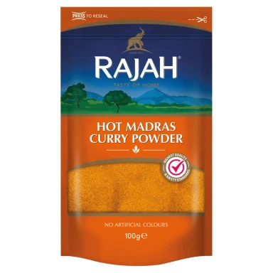 Rajah Hot Madras Curry Powder 100G