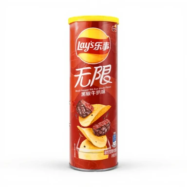 Lays Crisps – Black Pepper Rib Eye Flavour 90g
