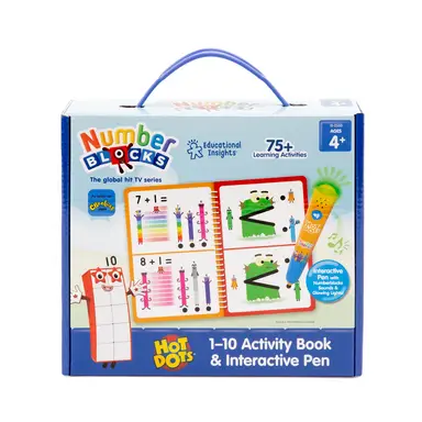 Numberblocks 1-10 Activity Book & Interactive Pen