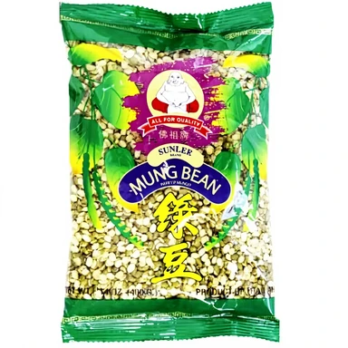 Ongepelde Gespleten Mungbonen 400gram