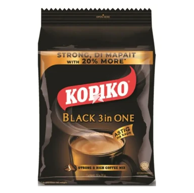 Kopiko Coffee Black 3in1 10x25g