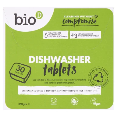 Bio D Dishwasher Tablets 30 Tabs