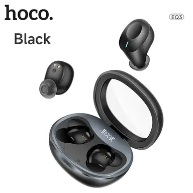 EQ3 Smart True Wireless BT Headset - Black
