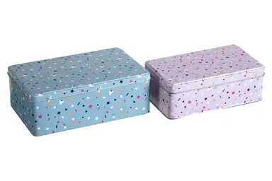 Premier Kids Set of 2 Stellar Storage Tins