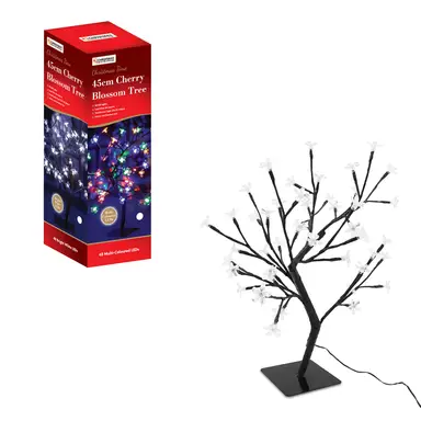 Christmas Workshop 45CM 48 LED Blossom Tree - Multi Coloured