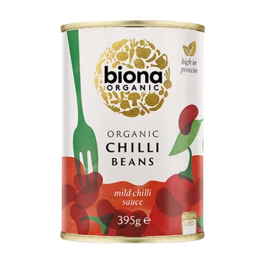 Biona Chilli Beans Organic 395g