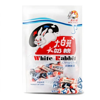 Witte Konijn Roomse Snoepjes - Originele Smaak 180g