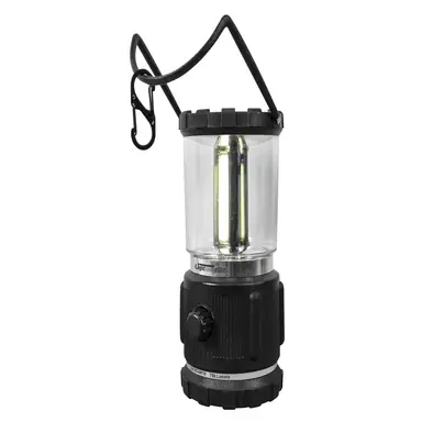 Lighthouse Camping Lantern LED 750 Lumens Battery Powered Black