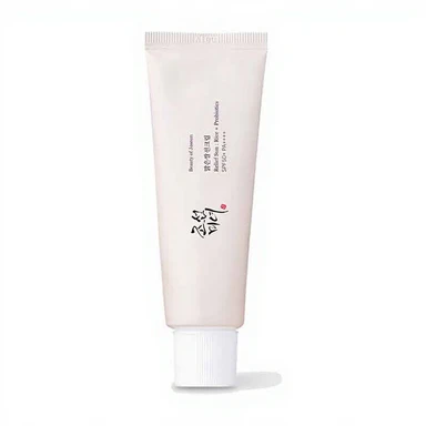 "Beauty of Joseon Relief Sun: Rice + Probiotics 50 ml" vertaald naar het Nederlands is "Beauty of Joseon Relief Sun: Rijst + Probiotica 50 ml".