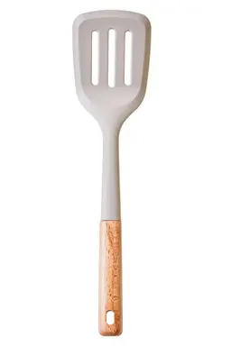 Maison by Premier Stone Grey Silicone Head Slotted Turner
