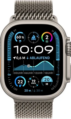 Uhr Ultra 2 GPS Cel. 49mm Titan Natur Alpine Loop Mandel M