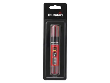 Hultafors Dry Marker Refill Graphite/Red/Yellow 10 Pack