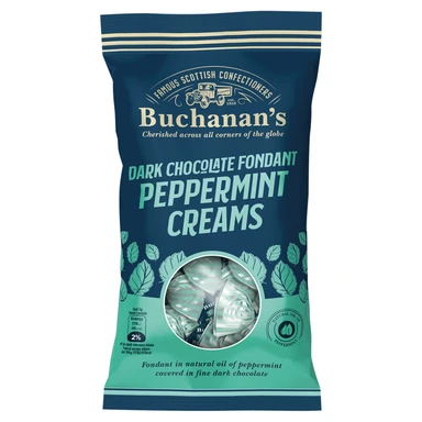 Buchanans Dark Chocolate Peppermint Creams 120g