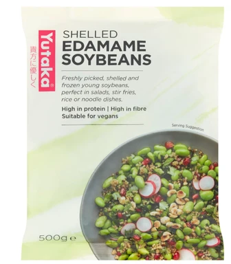 Yutaka Edamame Shelled Soybeans No Pods 500g