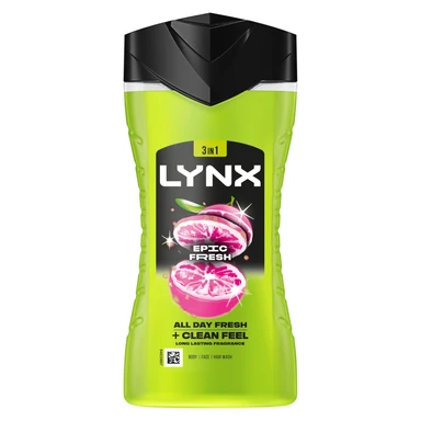 Lynx 3-in-1 Body Wash Epic Fresh 225ml