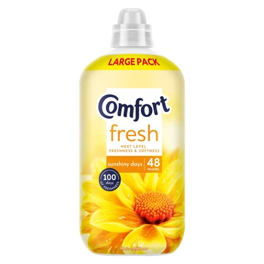 Comfort Fresh Fabric Conditioner Sunshiny Days 48 Washes 1.4L