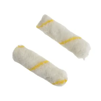 Stanley Medium Pile Silver Stripe Sleeve 100mm (4in) 2 Pack