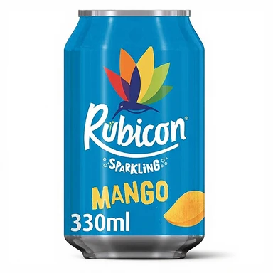 Rubicon NL bubbelsap mango 330 milliliter