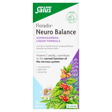 Floradix Neuro Balance Liquid with Ashwagandha - 250ml