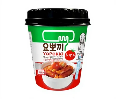 KR Yopokki Rijstcake Beker Tomaat 120 g