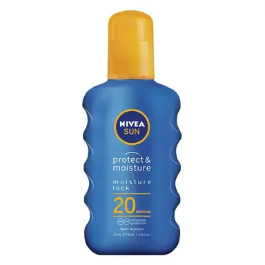 NIVEA Sun Protect & Moist Spray SPF 20 200ml