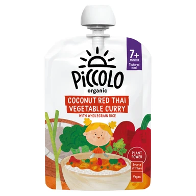Piccolo Organic Thai Veg Curry Stage 2 7+ Months 130g