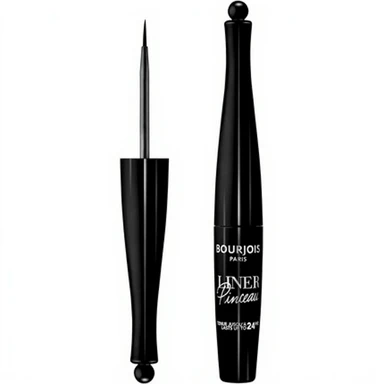 Bourjois Penseel Liner Vloeibare Eyeliner Waterproof 001 Zwart Schone Kunsten