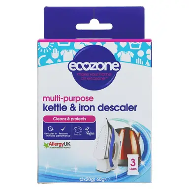 Ecozone Kettle and Iron Descaler 60g