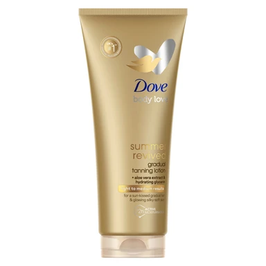 Dove Summer Revived Gradual Tanning Lotion Light to Medium 200ml