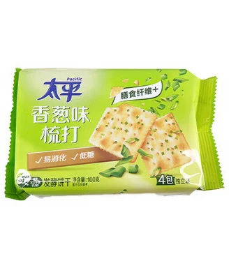 Pacific Saltine Cracker Scallion 100g