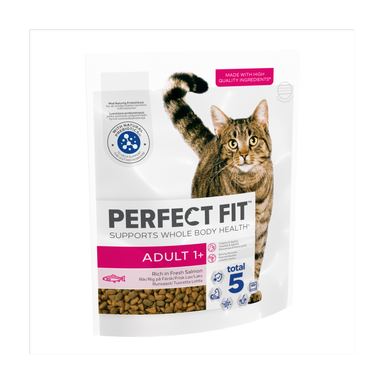 Perfect Fit Adult Dry Cat Food Salmon 750g